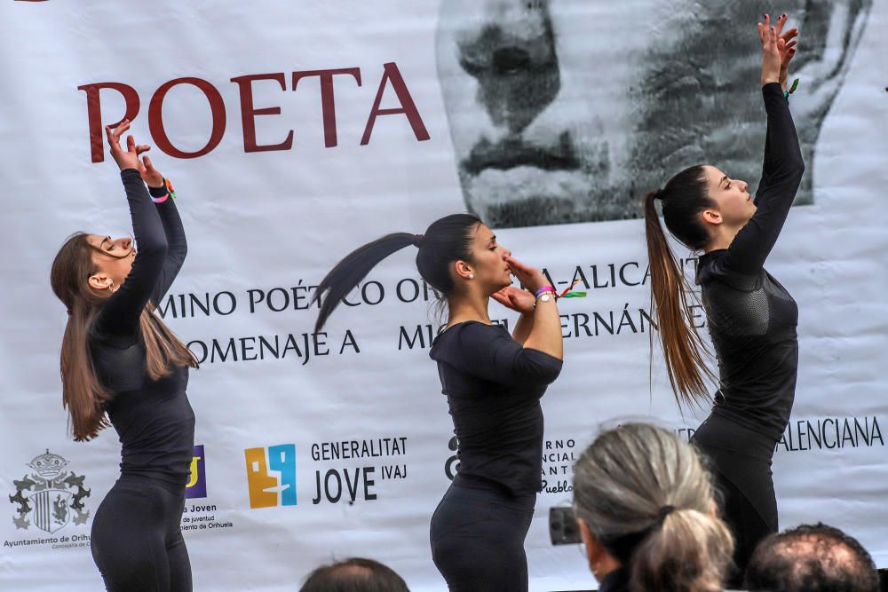 La provincia conmemora el aniversario de la muerte del poeta oriolano Miguel Hernández