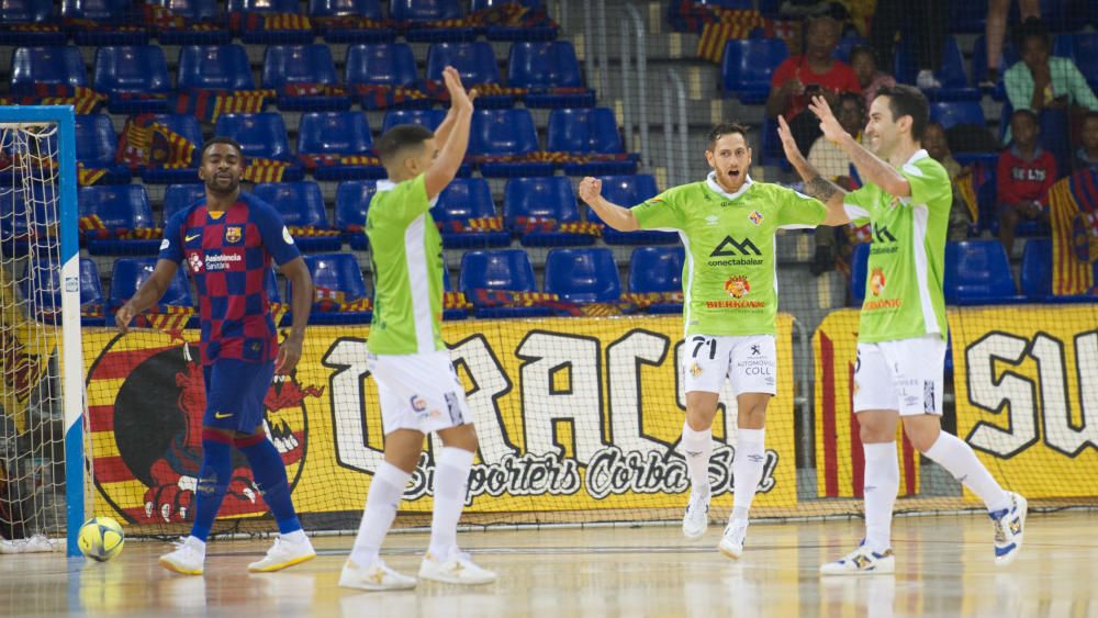 Fútbol Sala. Barcelona-Palma Futsal, 2-3