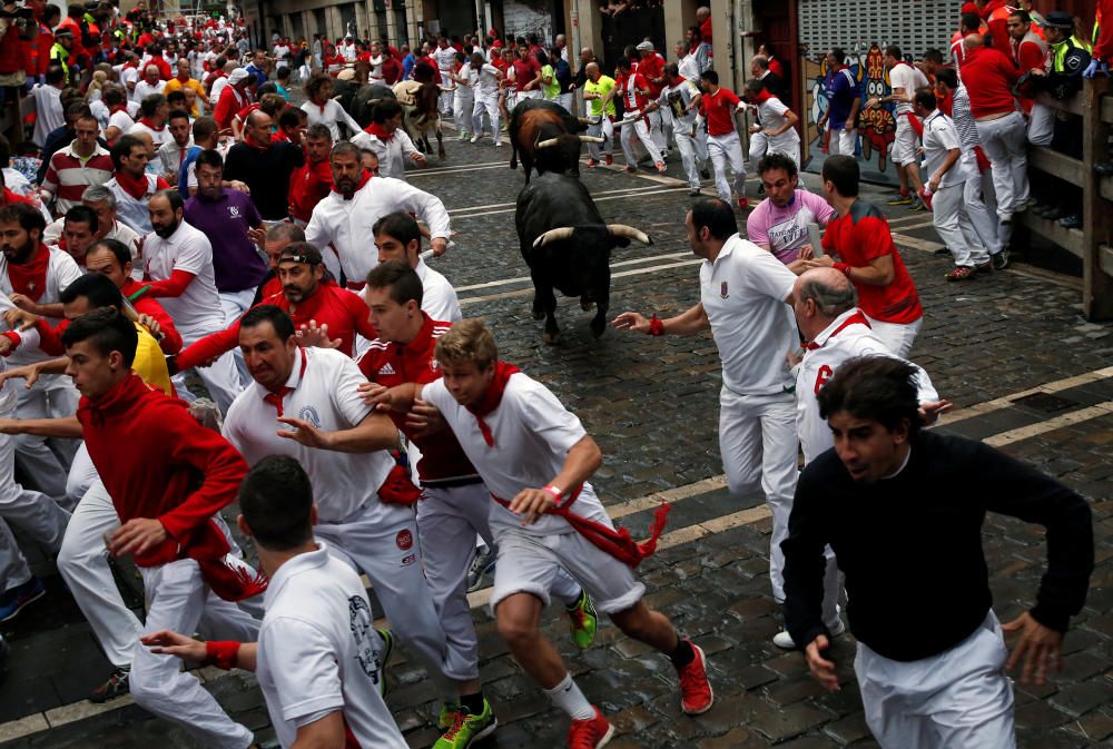 Séptimo encierro de San Fermín 2016