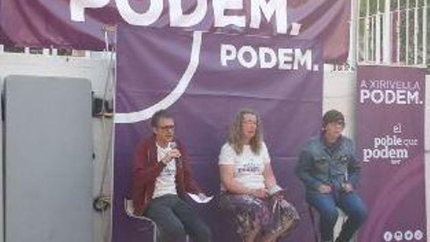 Podem presenta a la única candidata mujer en Xirivella