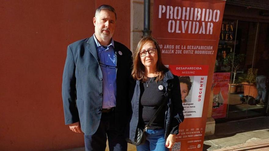 Xisco Pol y Pilar Albertí, de SOS Desaparecidos.