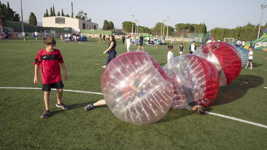 Festa molt concorreguda de final de temporada del CF Peralada