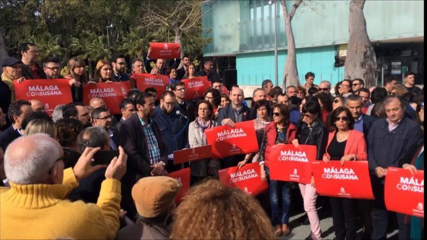 Presentación del grupo de apoyo de Málaga a la candidatura de Susana Díaz