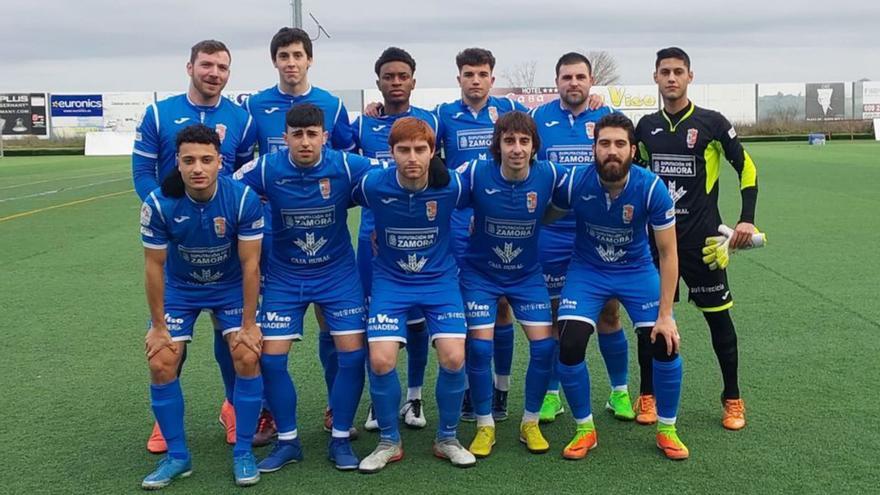 Once inicial del CD Villaralbo “B” frente al Sanabria CF. | Cedida