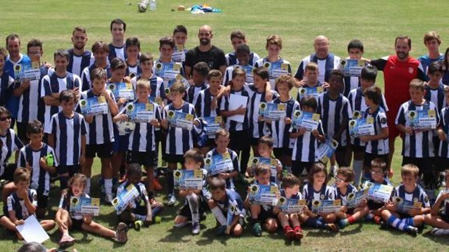 Chema clausura el campus de verano con 80 niños