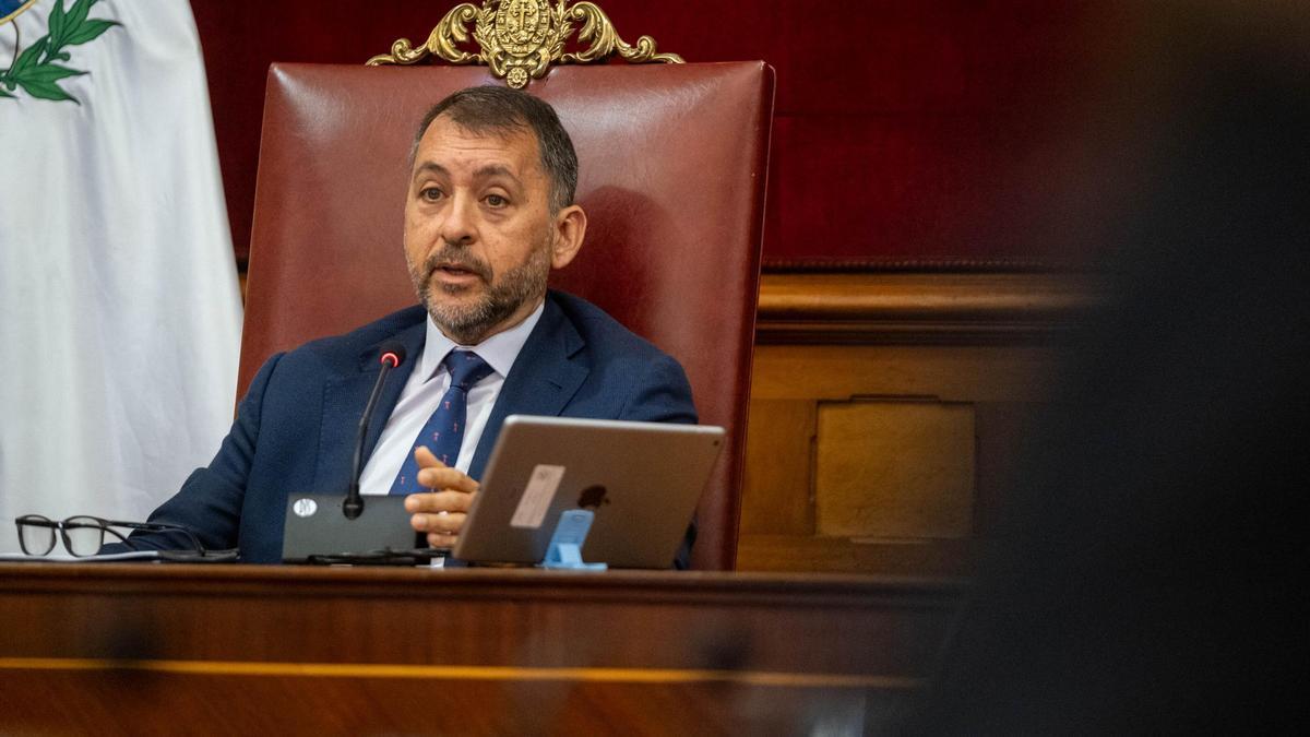 José Manuel Bermúdez, alcalde de Santa Cruz de Tenerife.