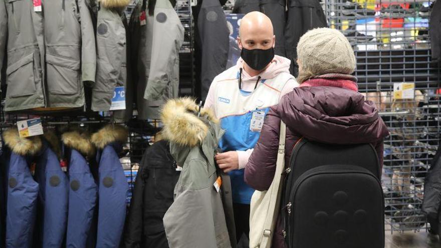 Se disparan las ventas de ropa de abrigo, calefacción y butano en Castellón