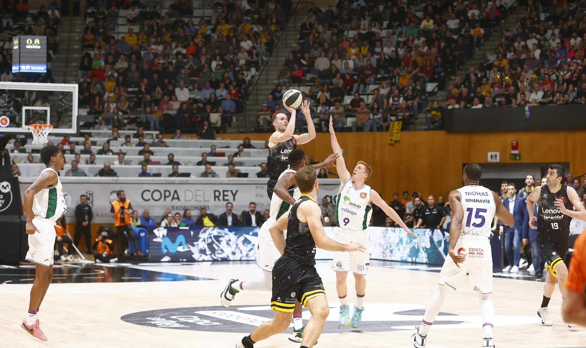 La final de la Copa del Rey, Unicaja - Lenovo Tenerife, en imágenes