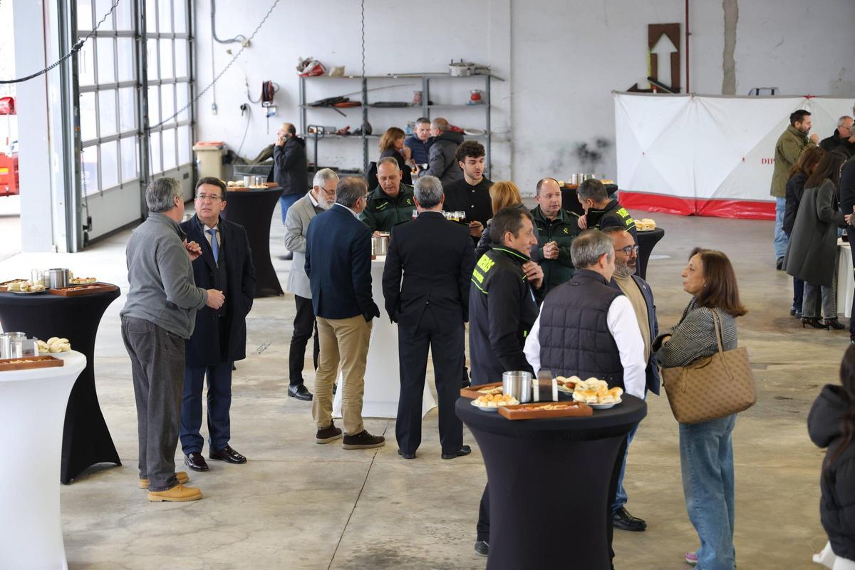 El SEPEI de Cáceres celebra el acto en honor a San Juan de Dios y reconoce la labor de los bomberos