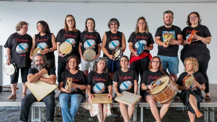 Pésdebarro celebra dez anos de Folk no Alobre no Castriño