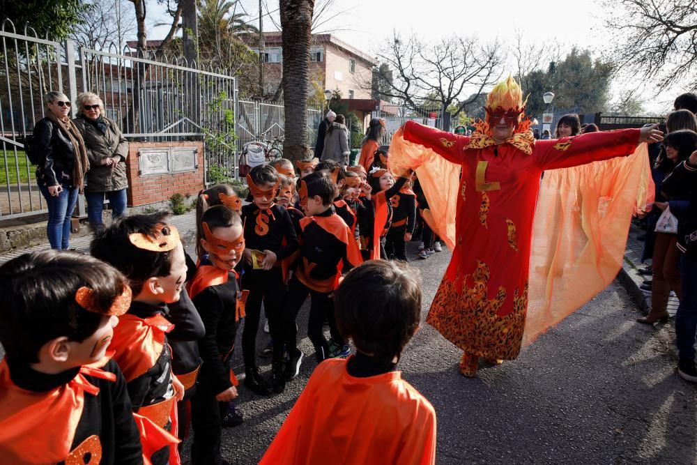 Antroxu en los colegios de Gijón