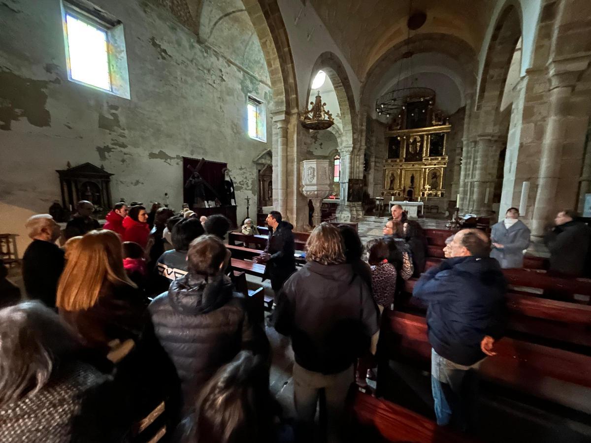 EN IMÁGENES: El monasterio de San Salvador de Cornellana acoge una nueva jornada de visitas guiadas