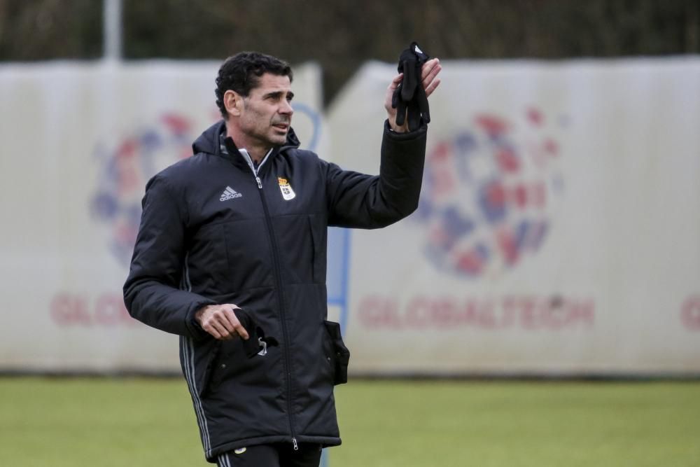 Entrenamiento del Real Oviedo