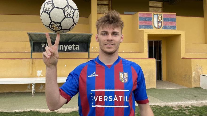 Maël Auffret, el futbol freestyler del FC Borrassà