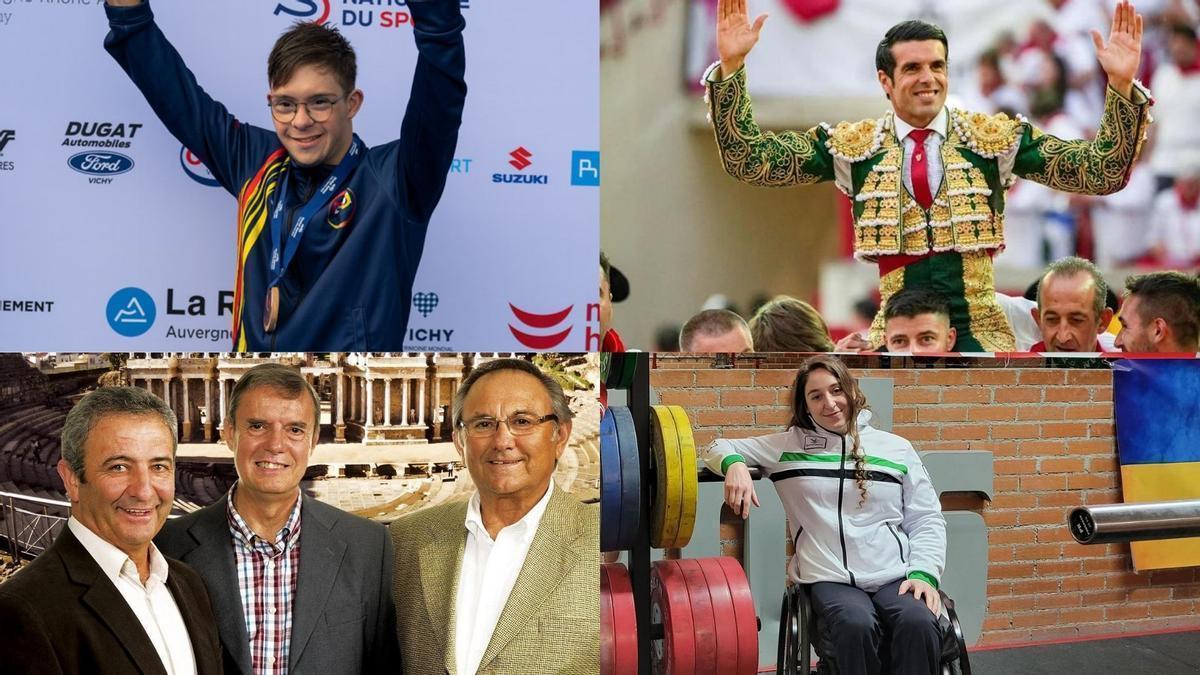 Cuatro de las 20 candidaturas a la Medalla de Extremadura 2026.