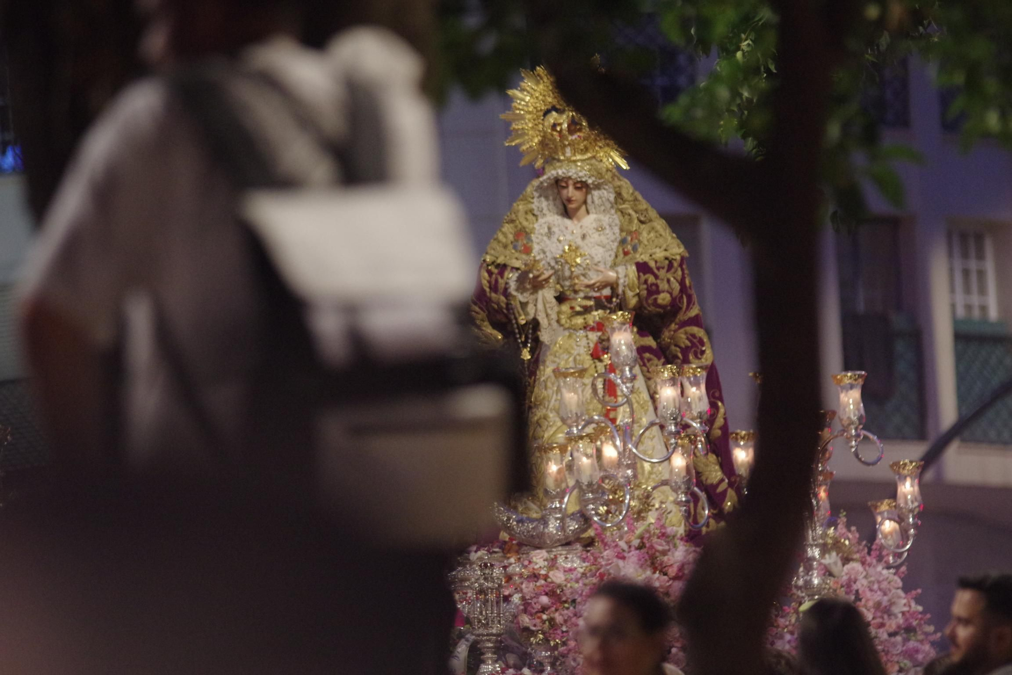 La procesión de la Virgen de la Trinidad este sábado por su festividad en Pentecostés, en imágenes