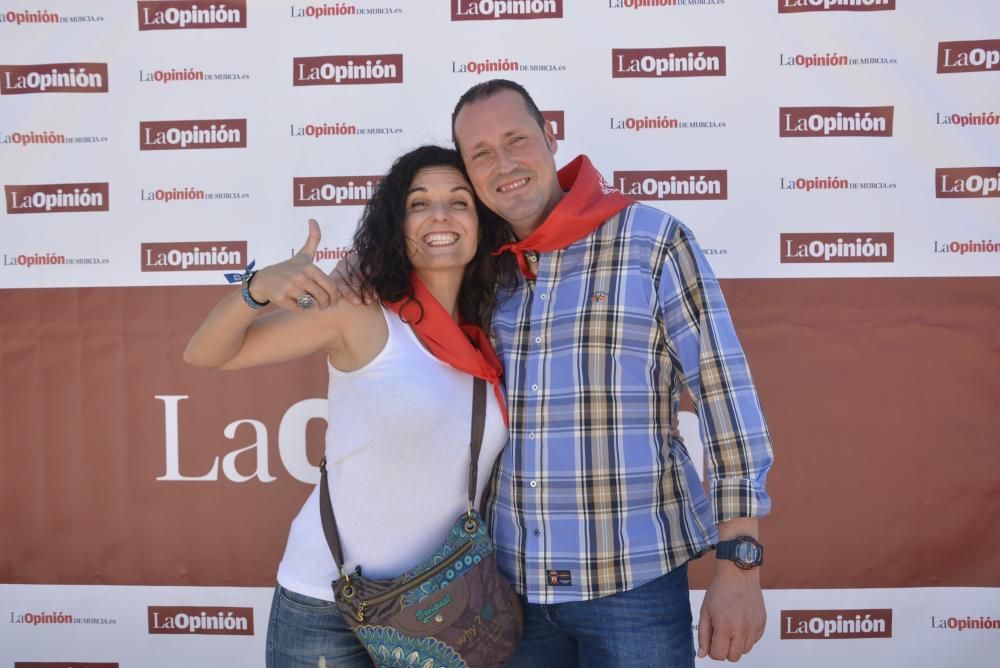 Photocall en los Caballos del Vino de Caravaca