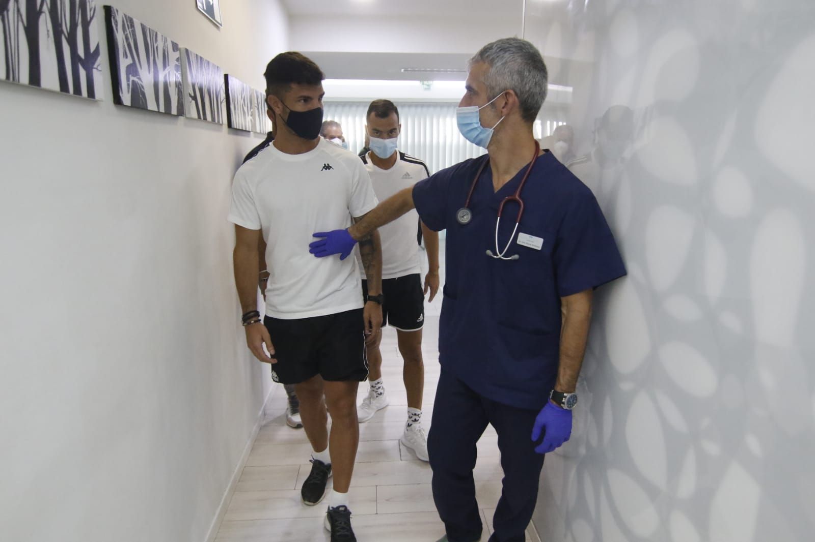 Reconocimientos médicos de los jugadores del Córdoba CF