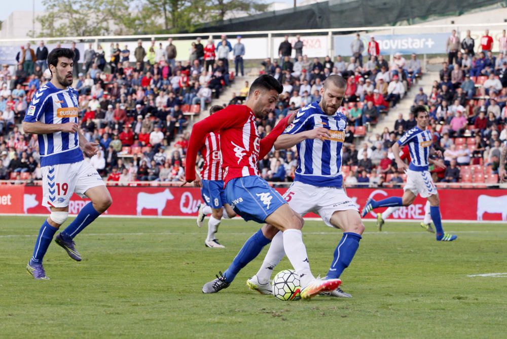 El Girona guanya l''Alabès a Montilivi