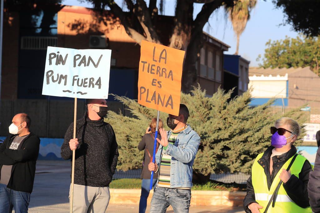 Protesta de la Marea Verde en Cartagena