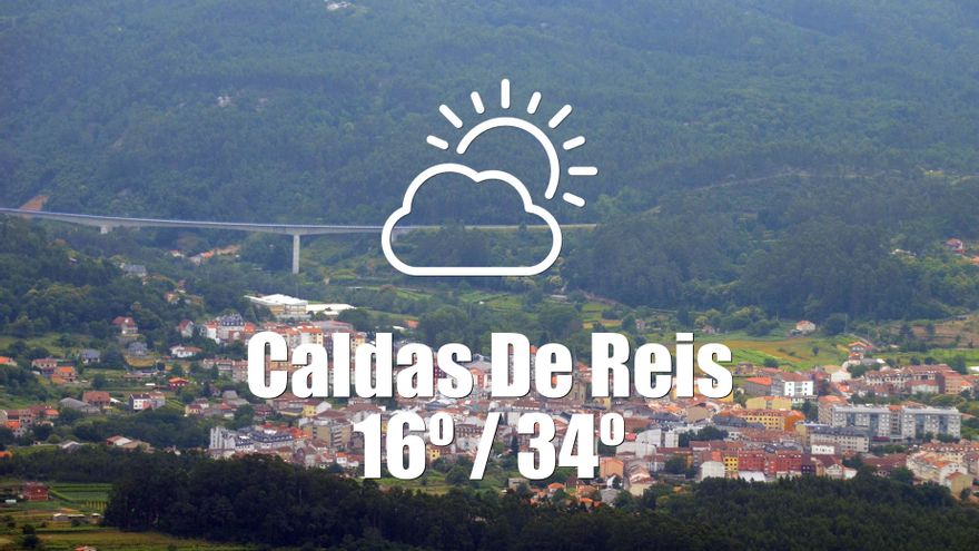 El tiempo en Caldas de Reis: previsión meteorológica para hoy, sábado 28 de junio