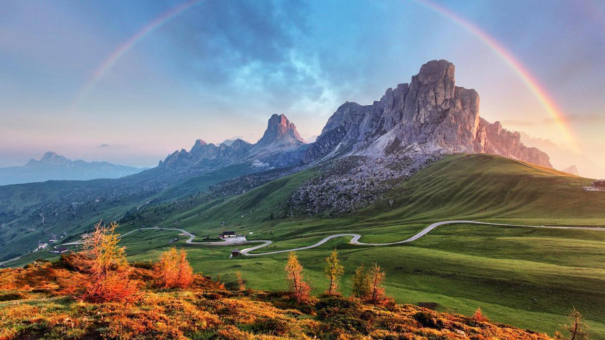 Un paisaje capaz de transportarte a los mismísimos Dolomitas italianos.