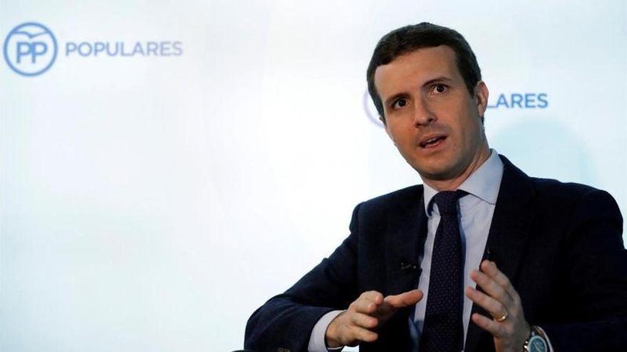 Casado prepara al PP para una campaña centrada en recuperar votos de Cs e impedir fugas a Vox