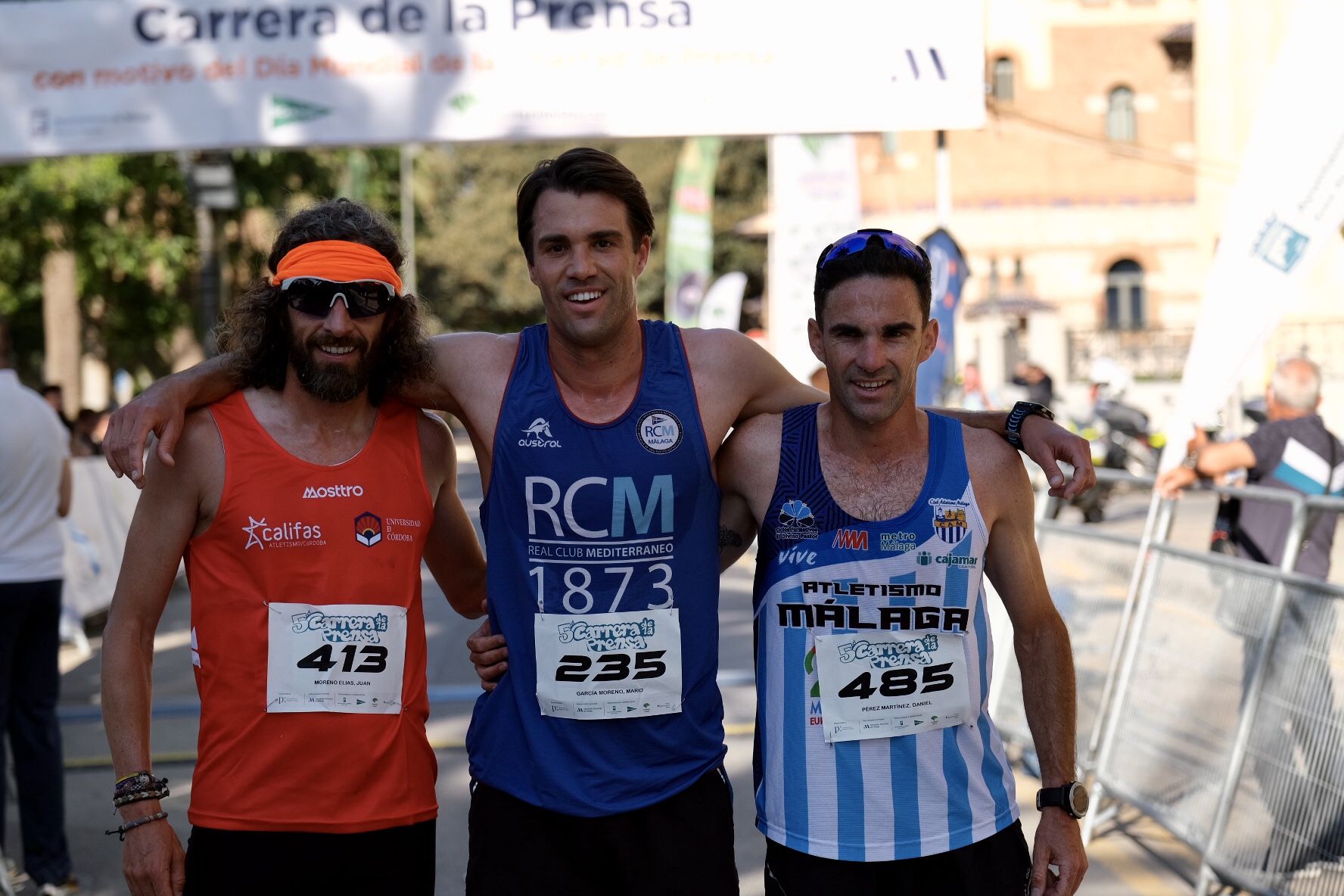 Celebración de la V Carrera de la Prensa en Málaga