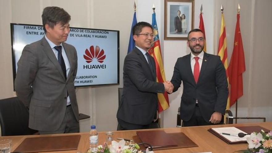 Vila-real será «ciudad tecnológica» tras firmar un acuerdo con Huawei