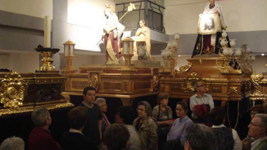 El Museo de la Semana Santa recibió a 54 grupos de turistas durante el año pasado.