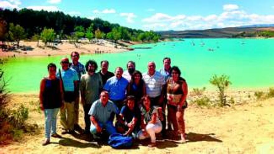 Visita al embalse de Alloz en Navarra