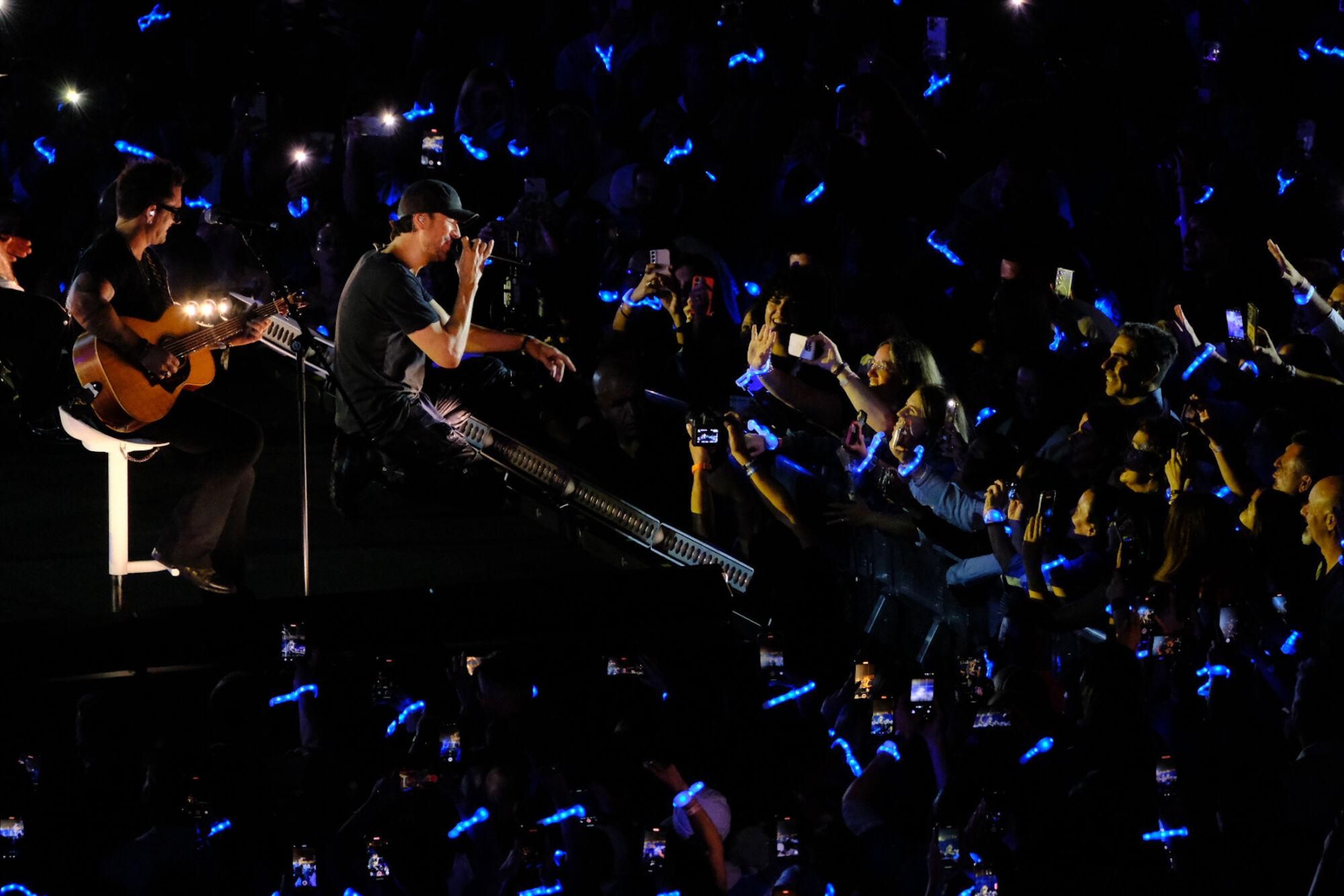 Actuación de Enrique Iglesias en el Granca Live Fest