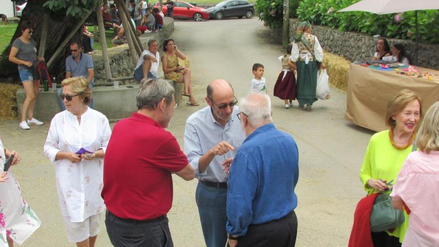 El último verano de Rubalcaba en Llanes