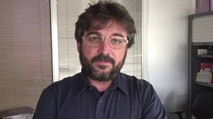 Jordi Évole fa una pregunta a Carles Puigdemont, president de la Generalitat.