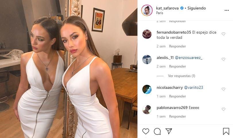 Katerina, amiga de Neymar y 'reina' de las Tentaciones