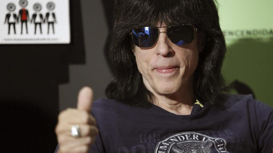 Marky Ramone expone sus pinturas punk en Ibiza