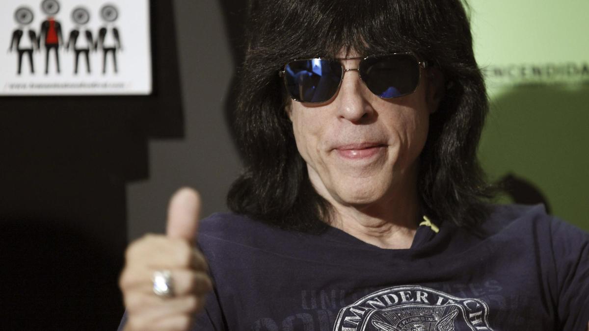 Marky Ramone, en una reciente visita a España