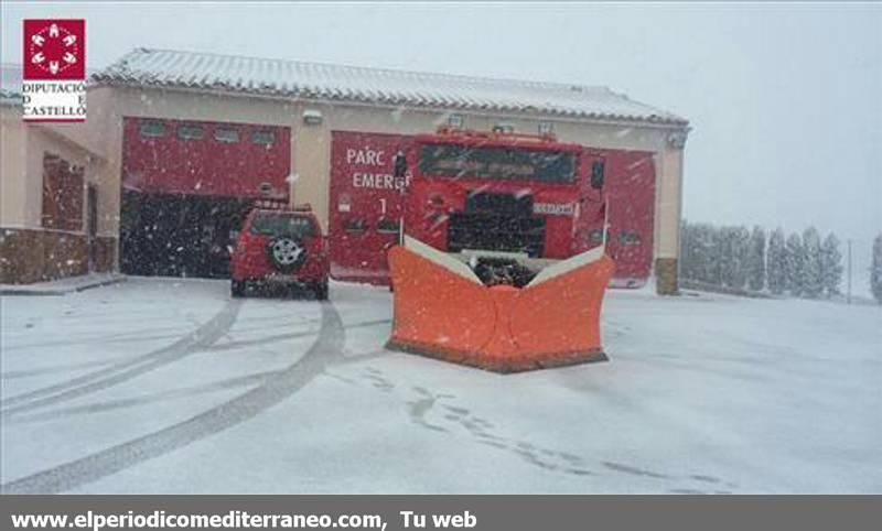 Temporal de nieve en Castellón