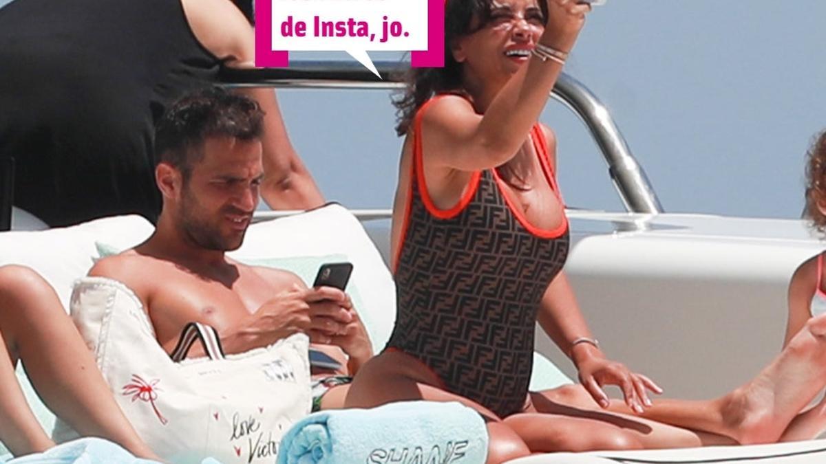 Cesc Fábregas y Daniella Semaan de vacaciones