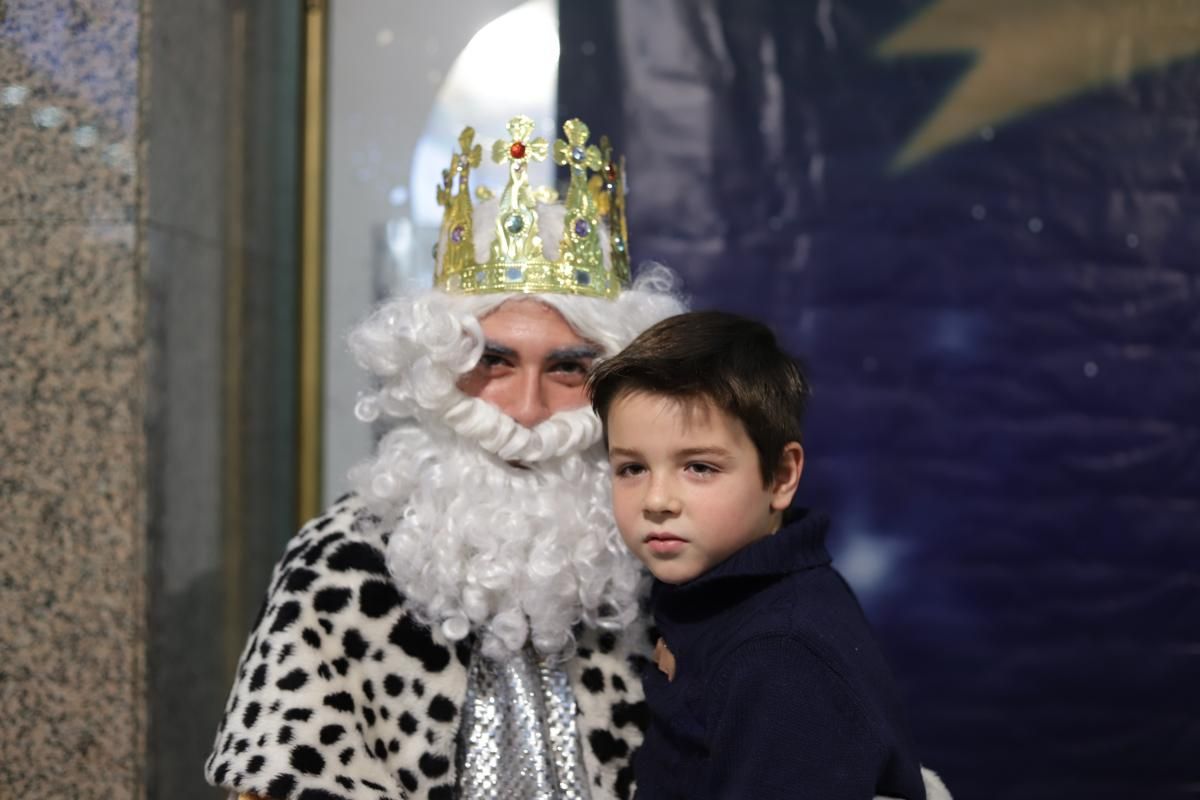 Fotos con los Reyes Magos realizadas el 4 de enero de 2018