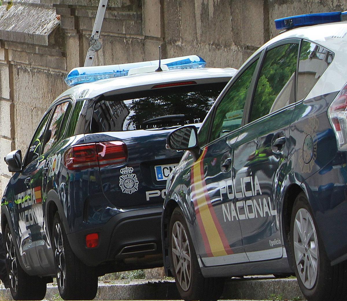 Vehículos policiales en una operación antidroga anterior, en una imagen de archivo.