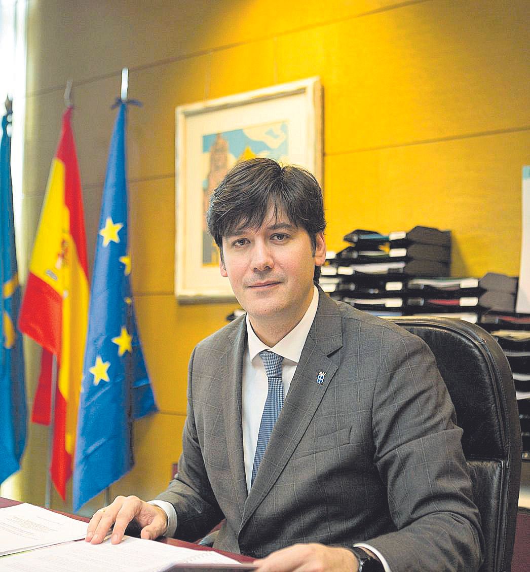 Borja Sánchez, consejero de Ciencia, Innovación y Universidad.