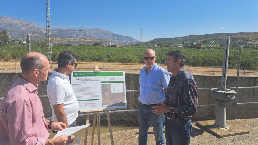 La Junta destina casi tres millones a la mejora de los canales de riego del Guadalhorce-Limonero