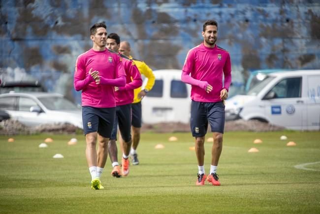 Entrenamiento de la UD Las Palmas