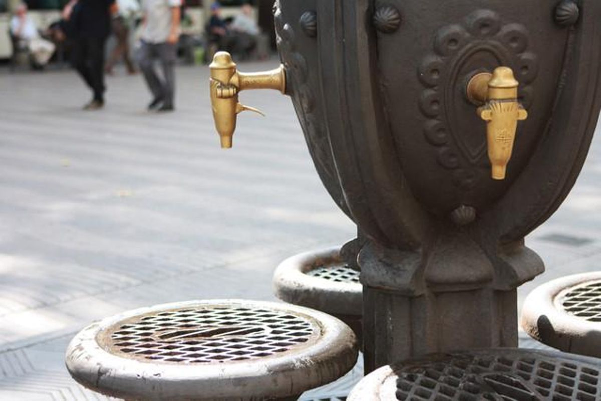 Font de Canaletes. La font és aquí des de sempre. Sense ella faltaria alguna cosa; forma part de la història i li dóna carisma a la ciutat. SÍLVIA ESPÍ (Auxiliar de jardí d’infància)