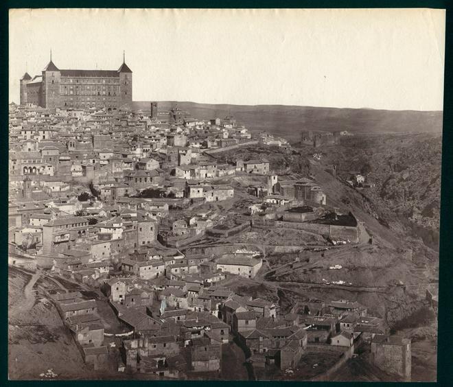 Vista de Toledo siglo XIX. Foto J. Laurent