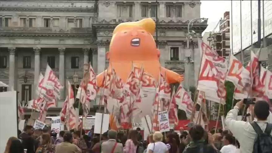 Argentina recibe a los líderes mundiales del G-20 con protestas en las calles