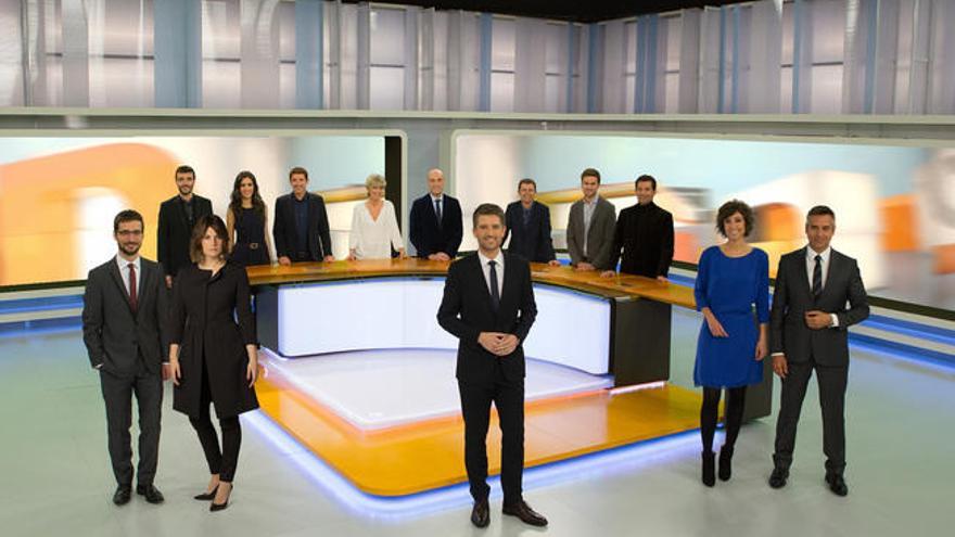 Plantilla dels informatius de TV3.