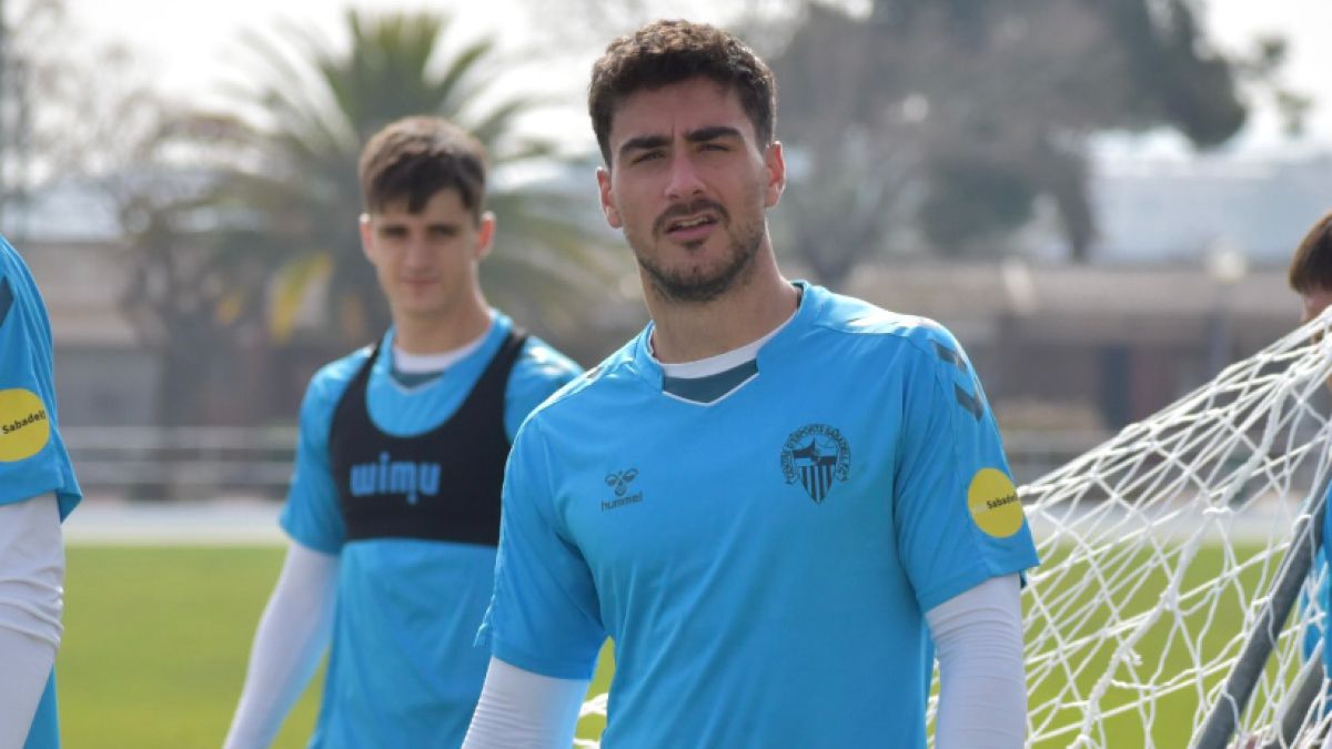 Alex Gualda, centrocampista del CE Sabadell