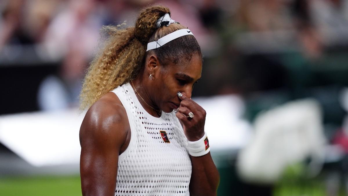 Serena Williams, en el torneo de Wimbledon
